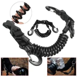1PC Scuba Diving Dive Canoe Camera Lanyard with Quick Release Buckle and Clips for Under Kayaking Swimming Sports Accessories