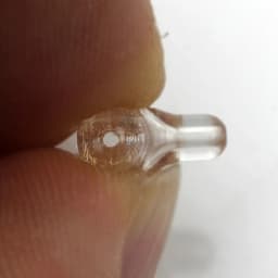 30PCS Fishing Beads Transparent Clear Oval Double Cross Hole Beads Sabiki Rig 3 Way Connector Fishing Accessories Cross Bead