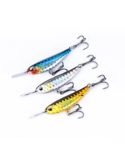 OUTKIT 2025 New Micro Sinking Minnow 40mm/5.8g Fishing Bait Artificial Pencil Lure Topwater Bait For Bass Trout Fishing Lures