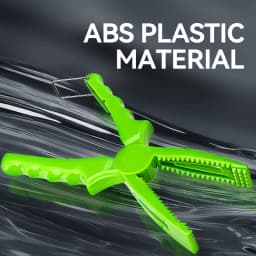 WEIHE 1pcs A-style ABS Plastic Clip Fish Tongs Small Lightweight Fish Clip Fish Control Portable Fishing Tool