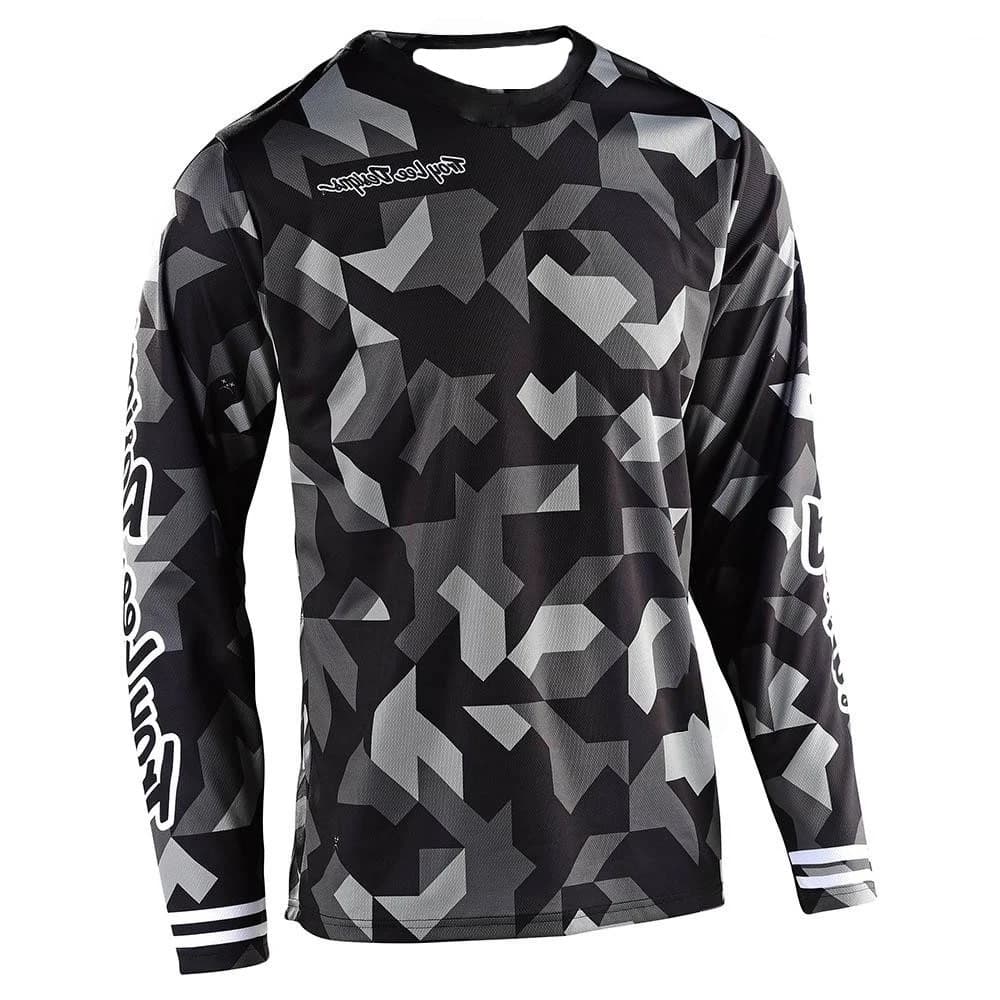 3D Printed Off-road Motorcycle Long T-shirt Cycling Jersey Fashion Comfortable Mountain Bike Riding Suit Men Quick Drying Top