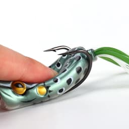 WEIHE 1PC 16g6cm Large-Mouth Frog Lure Modification for Blackfish Fishing Heavy-Duty Frogging Gear