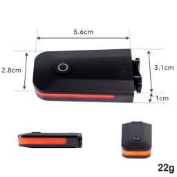 RAVEMEN CL01 Pro Bike Rear Light Bicycle LED Taillight USB-C Rechargeable Auto On-off Brake Sensor Side Visibility Update Mount