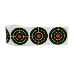 Reactive Splatter Shooting Target Sticker 100/200 Counts Self Adhesive Waterproof High Visibility Splash Target for Hunting