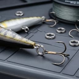 Heavy Duty Terminal Tackle Fishing Connection Ring Accessories Stainless Steel Fishing Split Rings Lure Connection Ring Set