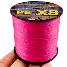 JOF 8 Strand 1000M 500M 300M PE Braided Fishing Wire Super Strong PE Braided Fishing Line Multifilament Braid Thread X8 18-78LBS