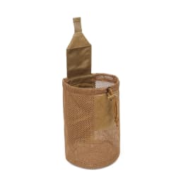Tactical Molle Mesh Dump Pouch, Lightweight Compact Drawstring Foldable Recovery Mag Tool Pack, EDC Drop Storage Belt Bag