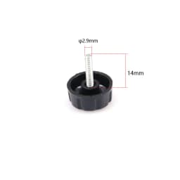 DEUKIO 10pcs Fishing Reel Handle Screw Caps for Spinning Reel Crank Power Foldable Wheels Rocks Arm Handle Knob Accessories