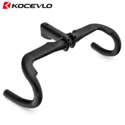KOCEVLO Carbon Gravel Handlebar Light Bent Racing Bicycle Internal Cables Road Handlebar 340/360/380/400/420mm