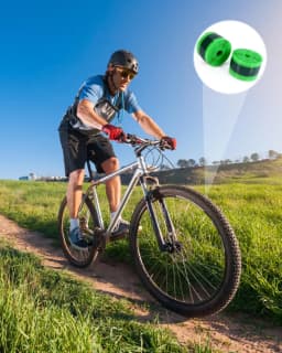 1PCS Bike Tire Liner Inner Tube Bicycle 700C Flat Protector Compatible with 12' 16' 18' 20' 24' 26' 27.5' 29' TPU Tire Liner