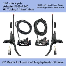 XOD Electric Scooter Brake H800/H880 Electric Scooter Hydraulic Disc Brake For KUKirin G3 Pro G4 G5 G2 MAX G2 Master Spare Parts