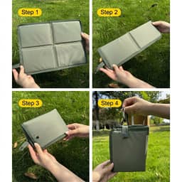 Oxford Cloth Folding Camping Seat Pad Waterproof Thickened Portable for Hiking Trekking Outdoor Seat Pad
