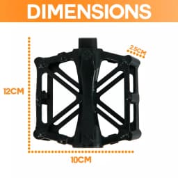 Universal Mountain Biking Pedals Save Effort Anti-slip Bike Bearing Pedals Bicycle Accessories Durable Aluminum Alloy Pedals