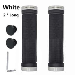 SHIZIWANGRI MTB Grips 80mm/129mm High Quality Rubber Bicycle Handlebar Anti-Skid Cover Rubber Bike Gloves Turn Handle