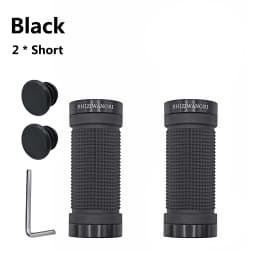 SHIZIWANGRI MTB Grips 80mm/129mm High Quality Rubber Bicycle Handlebar Anti-Skid Cover Rubber Bike Gloves Turn Handle