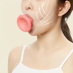 Fast Thin Face Silica Gel Mouth Jaw Exerciser Slimming Face Lift Tool Chin V-Shape Face Lifting Anti-wrinkle Removal Blow Breath
