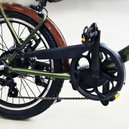 1 Set of Heavy-Duty Folding Bicycle Chain Guards with Rear Fixation - Heavy-Duty Chain Box with Large Gear Protection