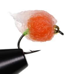 8/12pcs Bead Head Glo Bug Salmon Egg Fly Salmon Fish Roe Wet Flies Fast Sinking Trout Steelhead Fishing Artificial Bait Lure