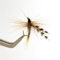 10 pcs Adams Dry Fly Fishing Flies, Hand-Tied Realistic Insect Imitation Lures with High Carbon Steel Hooks, Freshwater Floati