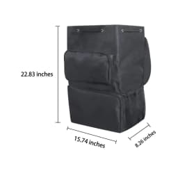 Spare Tire Storage Bag For Jeep Wrangler JK TJ YJ 1987-2021 Cargo Bags Luggage Tool Organizers Trunk Multi-Pockets Backpack