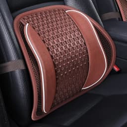 Universal Car Back Support Chair Massage Lumbar Support Waist Cushion Mesh Ventilate Cushion Pad For Car Office Home