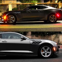 For Chevy Camaro Front Rear Side Marker Light Assemblies Turn SignalLights/Driving Lights,Replace OEM Sidemarker Lamps 2016-up