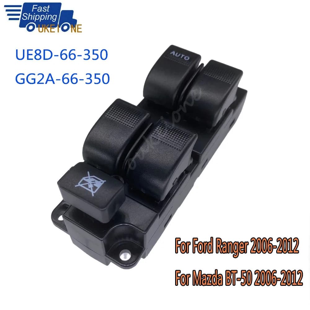 Car Accessories For Ford Ranger Mazda BT-50 2006-2012 Electric Window Switch Lifter Button UE8D-66-350 GG2A-66-350 Auto Parts