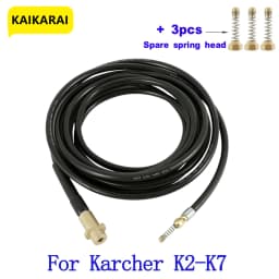 High Pressure Sewer Drain Water Cleaning Hose Pipe Cleaner Kit with Adapter for Karcher K2-K7 Washers Nozzle Car Wash Hose