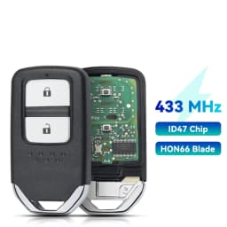 KEYYOU KR5V2X For Honda Accord Piot CR-V Civic HRV 2016 2017 2018 2019 2020 433MHz ID47 Chip 2/3/4/5/6/7BNT Smart Car Remote Key