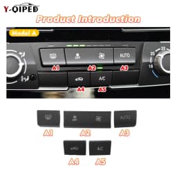 Dashboard Air Conditioning AC Temperature Control Button For BMW 1 2 3 4 F Series F20 F21 F22 F23 F30 F31 F35 F34 F36 F45 F46