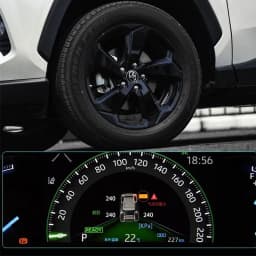 For Toyota Rav4 2019 2020 Xa50 Smart Car TPMS Tyre Pressure Monitoring System Digital LCD Dash Board Display Auto Security Alarm