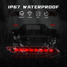 LED Rear Bumper Reflector Light For Chevrolet Cavalier 2020 2021 2022 Brake Warning Dynamic Turn Signal Lamp Car Accessories 12V