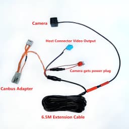 RCD330 MQB PQ MIB For Audi A3 S3 A4L A5 Q2 Q3 Q5 Q7/VW Tiguan Touran Passat Car Trunk Handle Rear View Dynamic Trajectory Camera