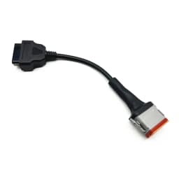 A+++++Truck Diagnostic Cable For Komatsu Original Cable 12Pin OBD Cable Adapter For Cummins Inline6 OBD2 Connect Cable Wire Line