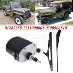 Universal 12V Windscreen Wiper Motor Or Arm With Blade 01287358 7731000001 0390506510 Fit For Willis Jeep Tractor