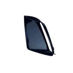 Front Lower Bumper Fog Light Lamp Cover Strip Molding Decorative Lid For Audi RS6 2011-2018 Foglight Black Trim