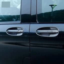 Funduoo For Mercedes Benz Vito W447 V-Class 2014-2020 Carbon Fiber Car Door Handle Cover Styling Accessories