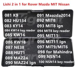 021-040 Lishi 2 in 1 2in1 HU46 YM28 HU100 HU43 B111 GM37 GM39 GM45 VA2T HU83 NE72 SX9 NE78 VA6 VAC102 HU136 Laguna3 for Opel GM
