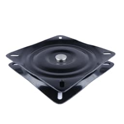 Rotating Seat Swivel Base Mount Plate for Bar Stool Chair, Heavy Duty Steel, 360 Degrees Rotating Seat, Table Applications Tools
