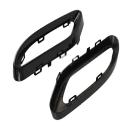 Gloss Black Exhaust Tip Cover Trims Replacement for Mercedes‑Benz A B C E GLC CLS‑Class W177 W247 W205 W213 X253 C257