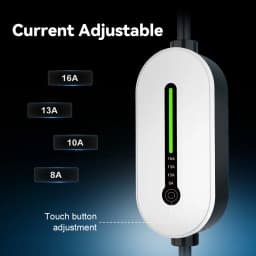 IPENGEN EV Portable Charger Type2 /GBT Plug Connector 16A 1Phase 3.5KW Type1 3.5m Wallbox Charging Station for Electric Vehicle