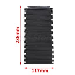 For Volvo XC60 2009-2017 S60 S60L 2011-19 Car Center Console Sliding Shutters Cup Holder Roller Blind Cover Replacement 39868873