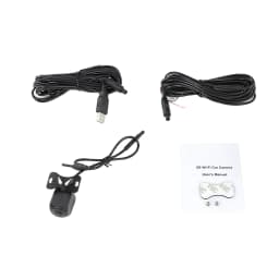 Carsanbo Universal Wireless Night Vision Rear View Camera HD Car Waterproof Wifi Reversing Camera 5V USB 12V Support Android IOS