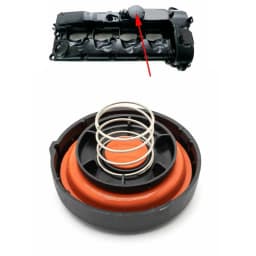 Car Engine PCV Valve Cover With Membrane A6510100830 For Mercedes For C-Class E-class GLK-class W204 ML 2.2L 6510100830 