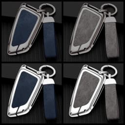 Zinc Alloy Car Key Case Cover for Bmw X1 X2 X3 X4 X5 X6 1 2 3 5 Series 2016 2017 2018 2019 2020 Key Holder Shell Accessories