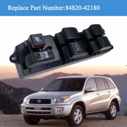 Front Left Driver Master Window Control Switch Lifter Regulator Button For Toyota Camry 2.4L 3.0L Sienna RAV4 2.0L 2001 - 2005