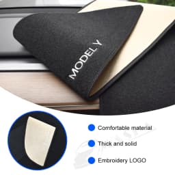 For Tesla Model 3 Dashboard Cover Model 3 Y 2017 2018 2019 2020 2021 2022 Sunshade Protector Non-slip Dash Mat Car Accessories