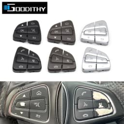 Car Multi-Function Steering Wheel Control Switch Button For Mercedes Benz C GLC Class W205 W253 C200 C300 0999050200 0999050300