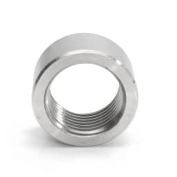 10X 304 M18 X 1.5 Stainless Steel Weld Bung Nut O2 Oxygen Sensor Thread Weld‑On Nut For Car Exhaust Muffler Pipe Replacement