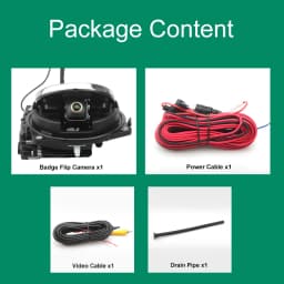 170° AHD 1080P Flip Emblem Rear View Reverse Backup Camera For VW Golf 6/7/8 Polo CC Beetle Magotan B6 B7 B8 EOS T-roc Passat